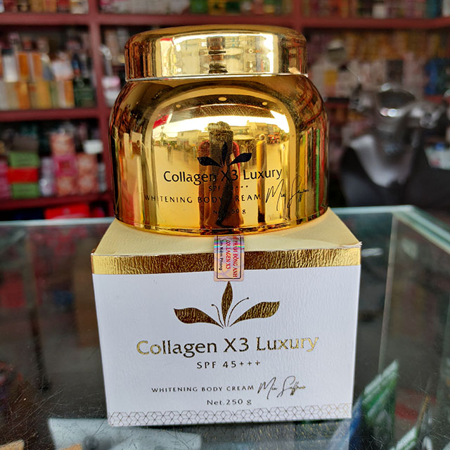 Kem Body Collagen X3 Luxury dưỡng trắng da toàn thân