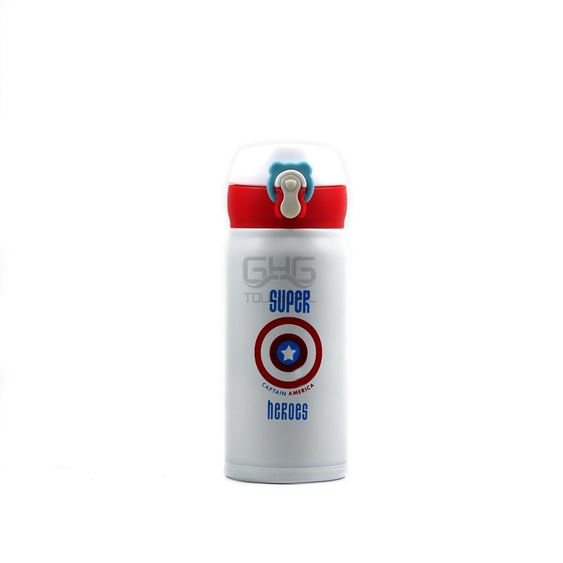 350 Ml Dễ Thương Bình Giữ Nhiệt Chân Không Thép Không Gỉ Dành Cho Trẻ Em Bé Gái Nam Nước Hoạt Hình Garrafa Termica Nhiệt Cốc Tập Uống Giữ Nhiệt