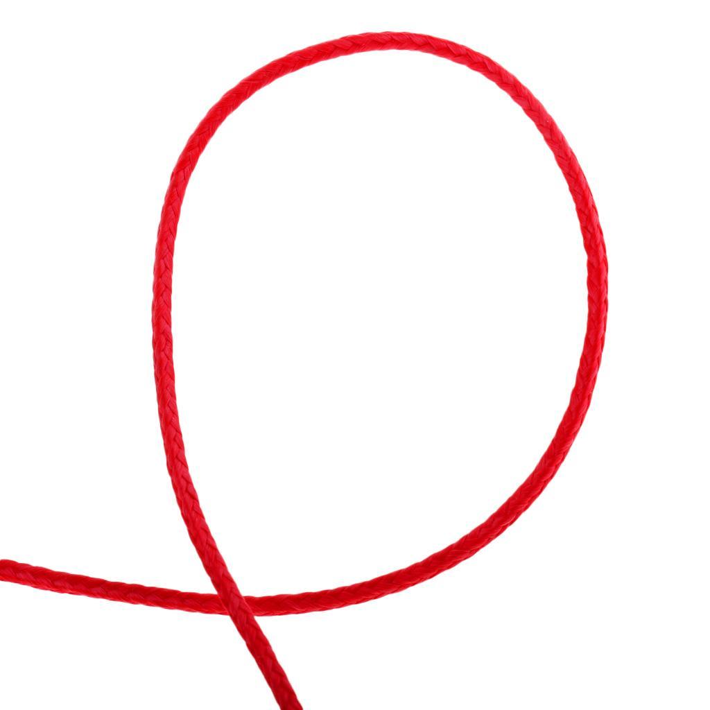 2-4pack Tree Climbing Arborist Throw Line Fishing Camping Braid Rope 5m Red