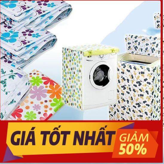 Áo trùm máy giặt vỏ bọc loại cửa trước ngang & trên đứng 7kg 8kg 9kg - vải bao chùm chống bụi