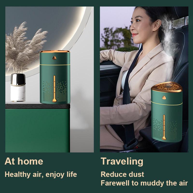 Máy Phun Sương Tạo Độ Ẩm Hộ Gia Đình Phòng Ngủ Mini Sương Mù Dung Lượng Không Khí Sinh Viên Tắt Tiếng USB Văn Phòng Xịt Nước Thơm Ô Tô Máy Phun Sương Tạo Ẩm Cho Gia Đình