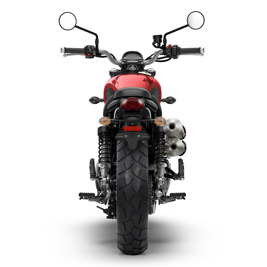 Xe Môtô Triumph Street Scrambler 900 - Đỏ Đô