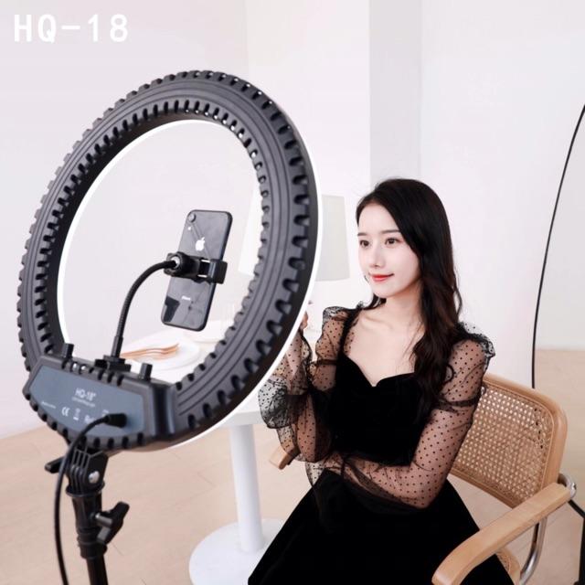 Đèn Led Ring HQ 18 LiveStream Makeup Spa Size 45cm