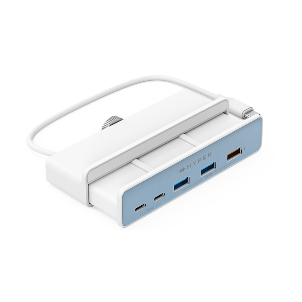 CỔNG CHUYỂN CHUYÊN DỤNG CHO IMAC 24&quot; HYPERDRIVE 6-IN-1 USB-C HUB - Hàng Chính Hãng