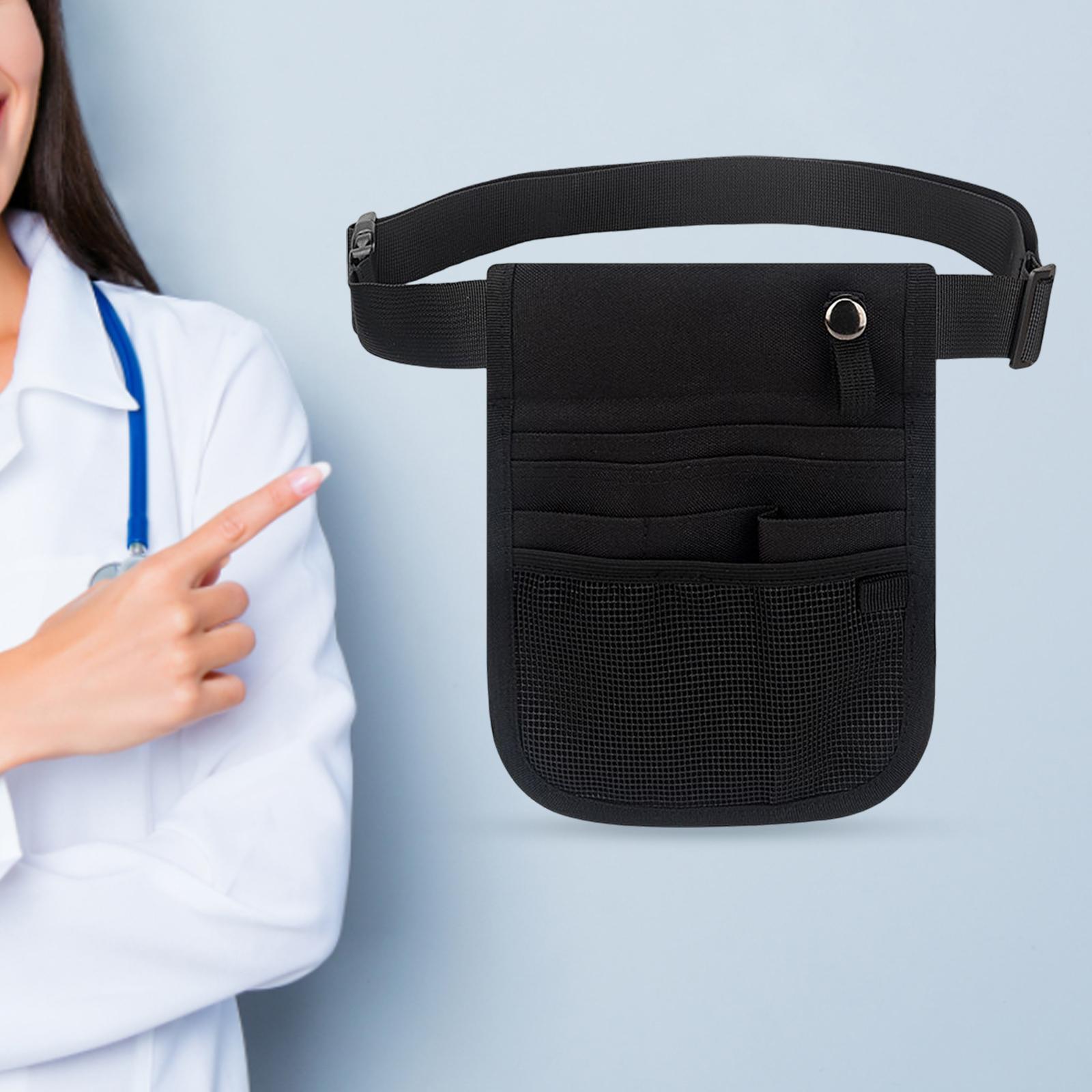 Portable Nurse Organizer Belt Waist Bag Nursing Tool Bag Pouch Storage
