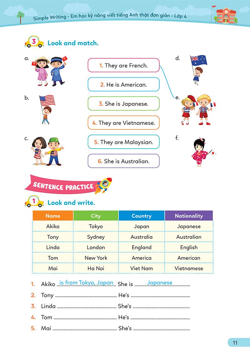 Sách Simple Writing - Em Học Kỹ Năng Viết Tiếng Anh Thật Đơn Giản 4