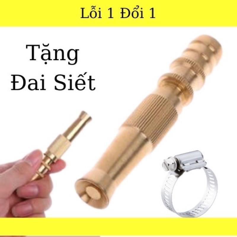 ĐẦU VÒI XỊT TĂNG ÁP MINI ĐỒNG VÀNG - NHỎ NHƯNG CÓ VÕ 206587