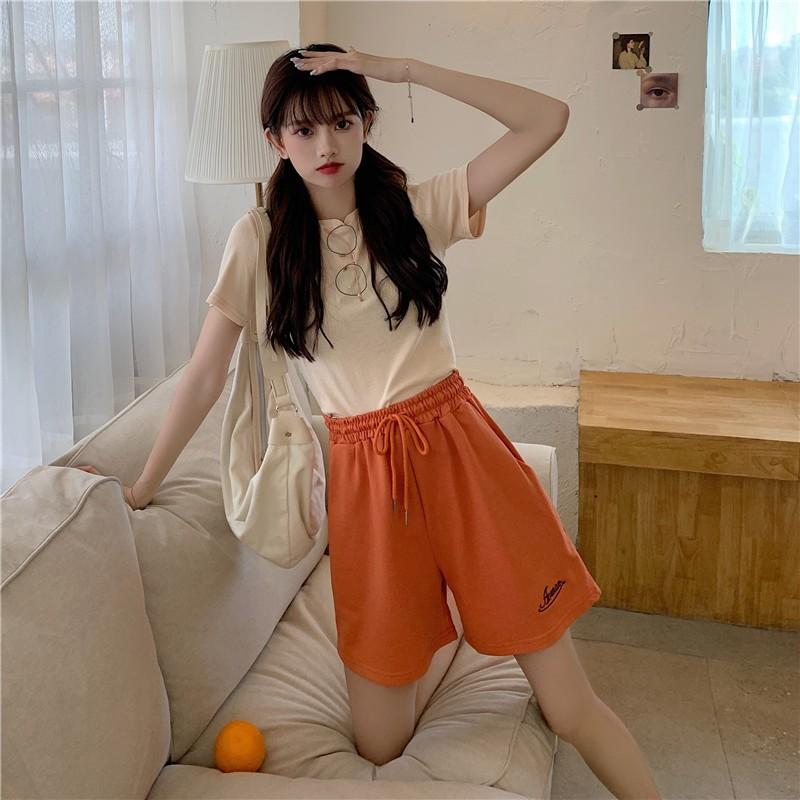 QUẦN SHORT UNIXEX THÊU CHỮ