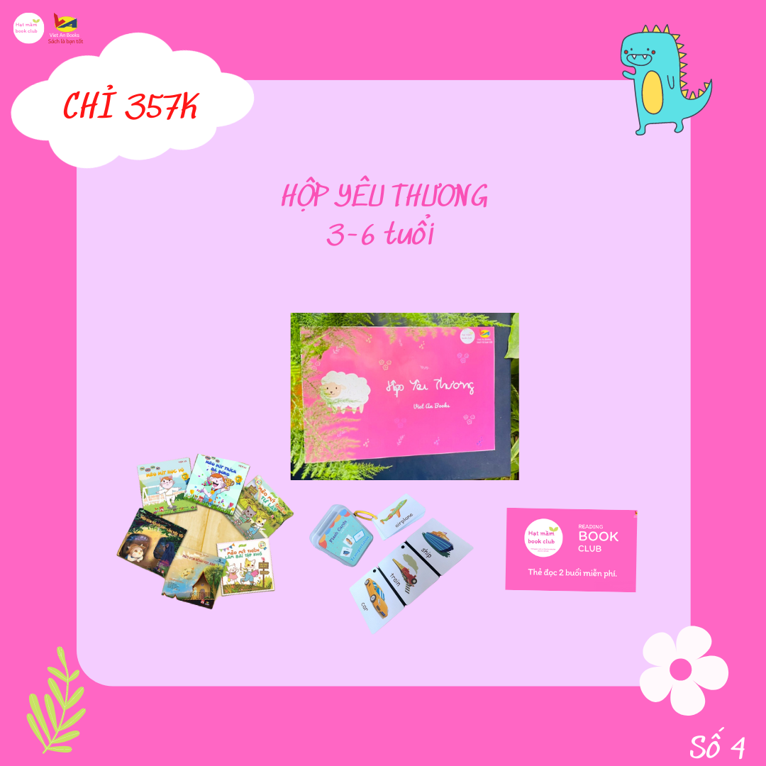 HỘP YÊU THƯƠNG 3 -6 TUỔI