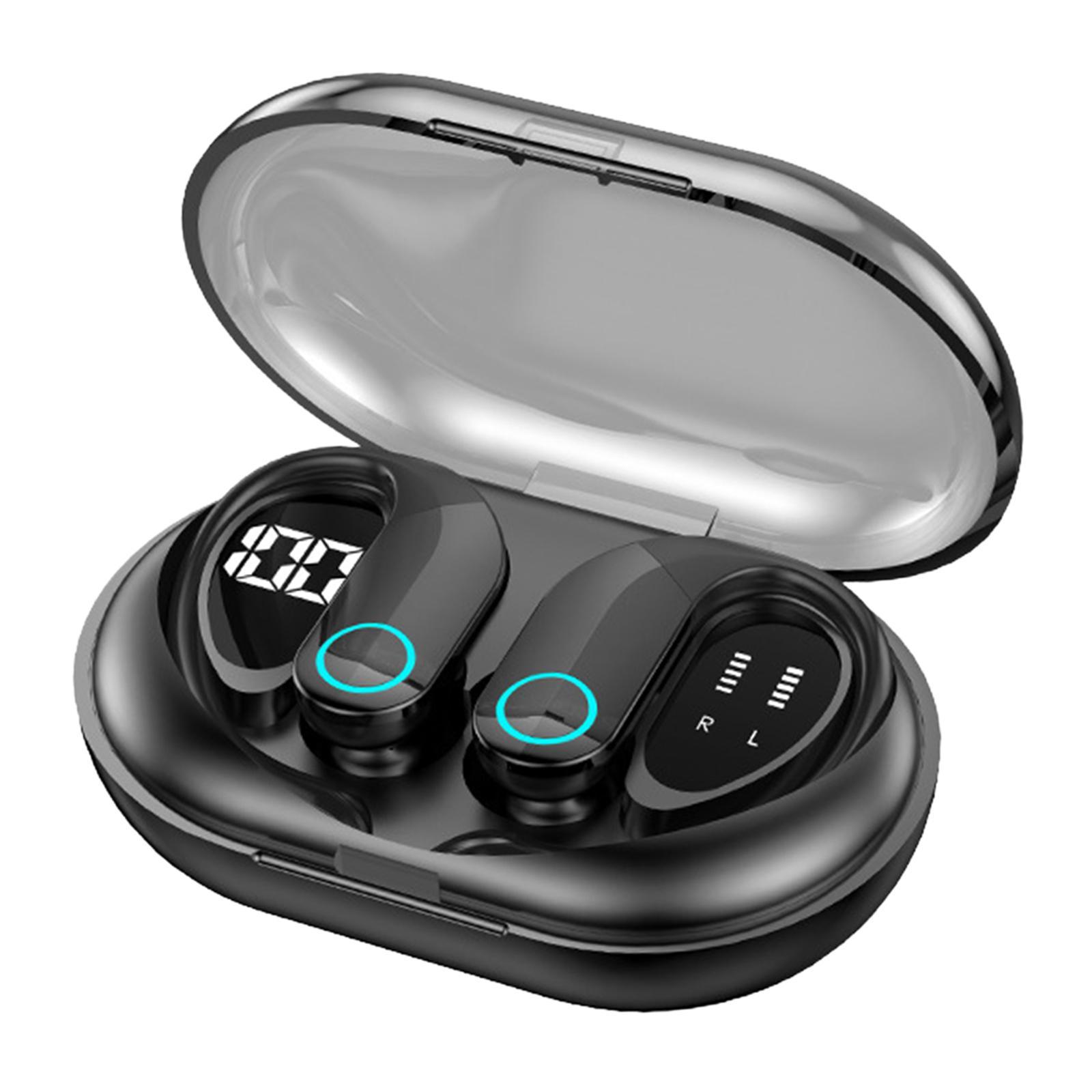 True W Stereo Earphones Hanging Ear Noise Reduction Headset for Running