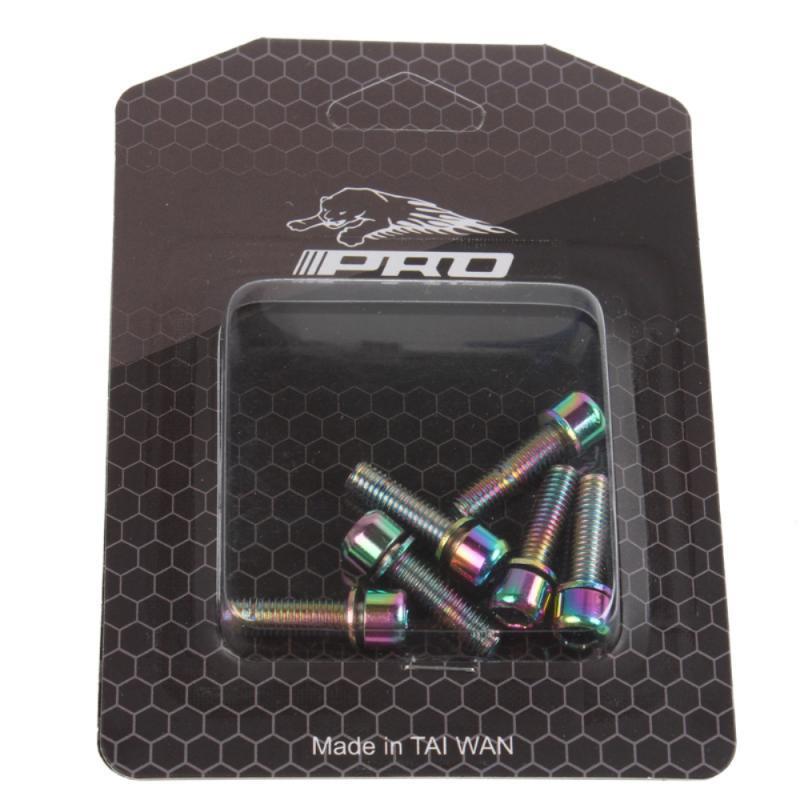 Bộ 6 Ốc Vít M5 * 20mm Bằng Thép Không Gỉ Gắn Yên Xe Đạp Leo Núi