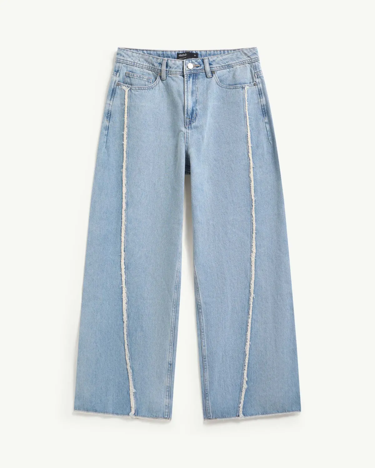 Quần denim nam rã sườn Form Wide leg - ROUTINE 10F25DPA027