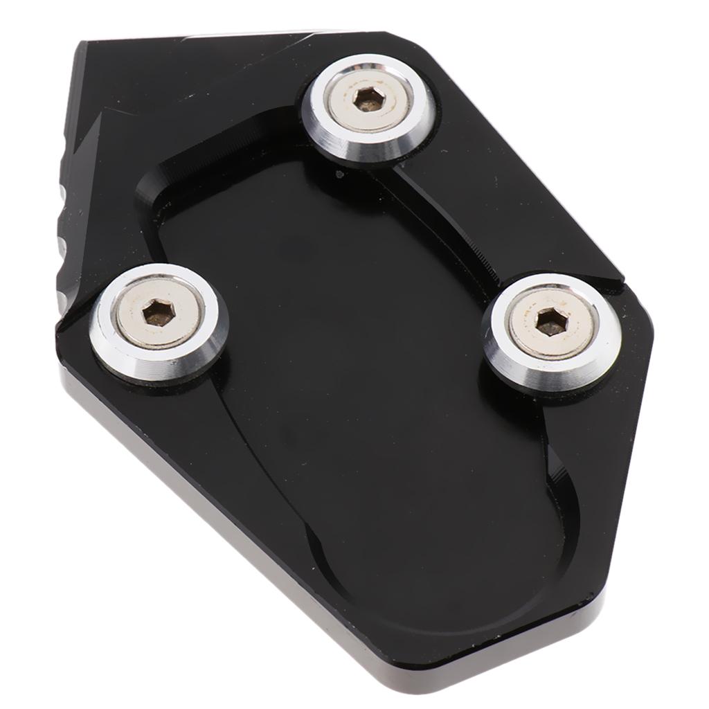 Motorcycle Kickstand Side Stand Extension Plate Pad For YAMAHA R25 R3