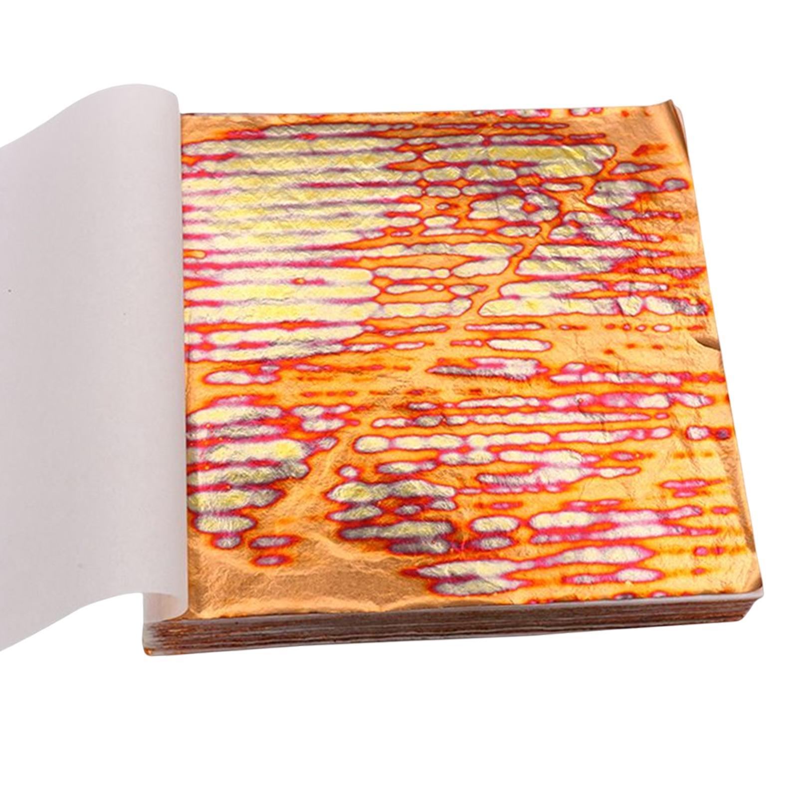 Leaf Foil Sheets Multicolor Frame Style A