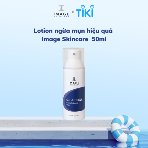 Lotion ngừa mụn hiệu quả Image Skincare Clear Cell Medicated Acne Lotion 50ml