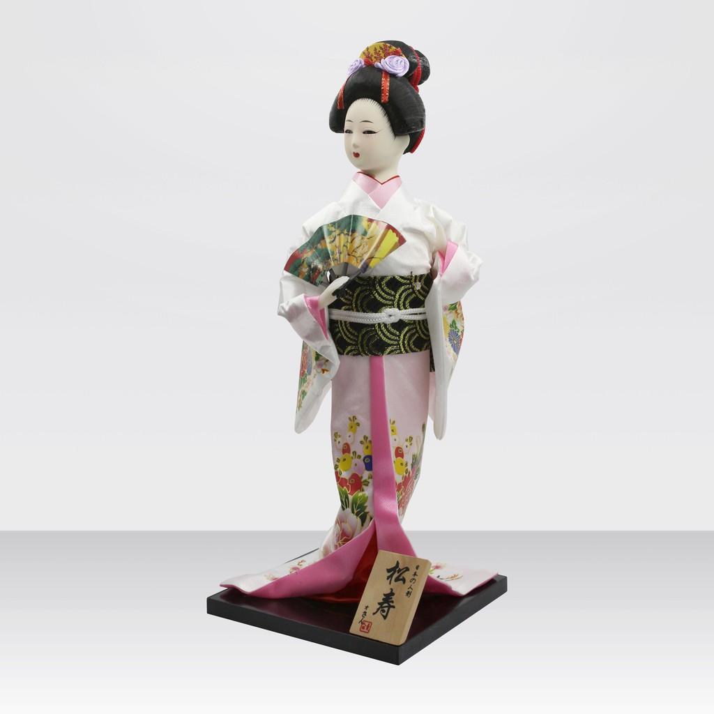 Búp bê Geisha cao 30cm mặc trang phục truyền thống Nhật Bản - mẫu Y03 (ảnh thật)