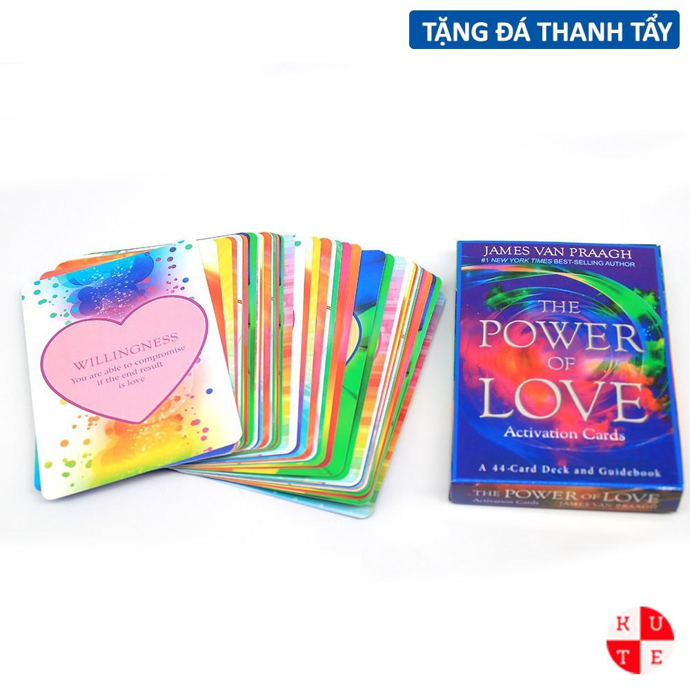 Bài Tarot The Power Of Love Activations Cards 44 Lá Bài Tặng Đá Thanh Tẩy