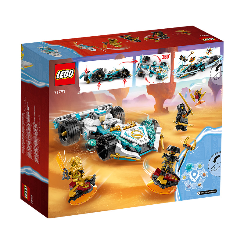 Đồ Chơi Lắp Ráp Chiến Xe Năng Lượng Rồng Của Zane Lego Ninjago 71791 (307 chi tiết)