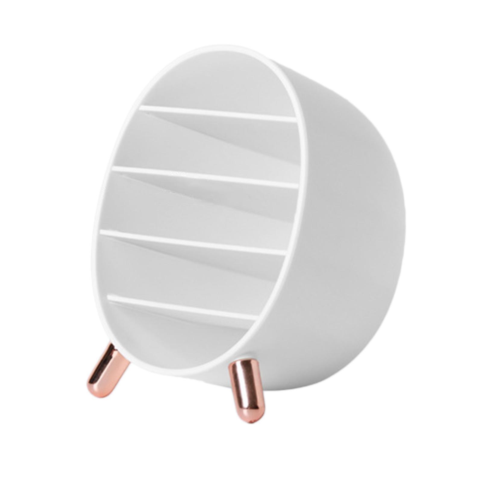 Cosmetic Makeup Accessories Organiser Makeup Jewelry Display Box White