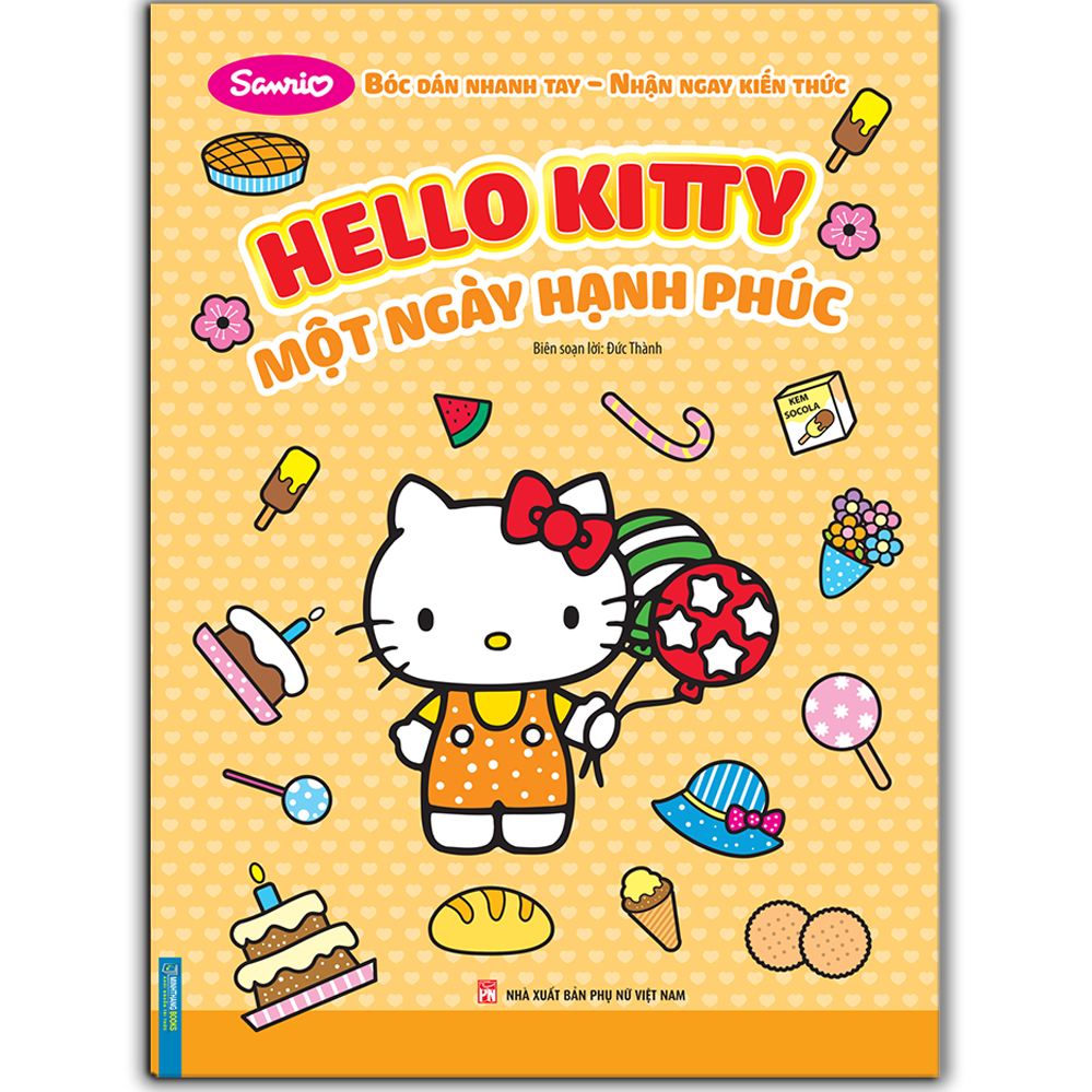 Sách Bóc Dán Nhanh Tay – Nhận Ngay Kiến Thức - Hello Kitty