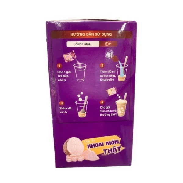 Trà Sữa Trân Châu Hillway Khoai Môn 260G