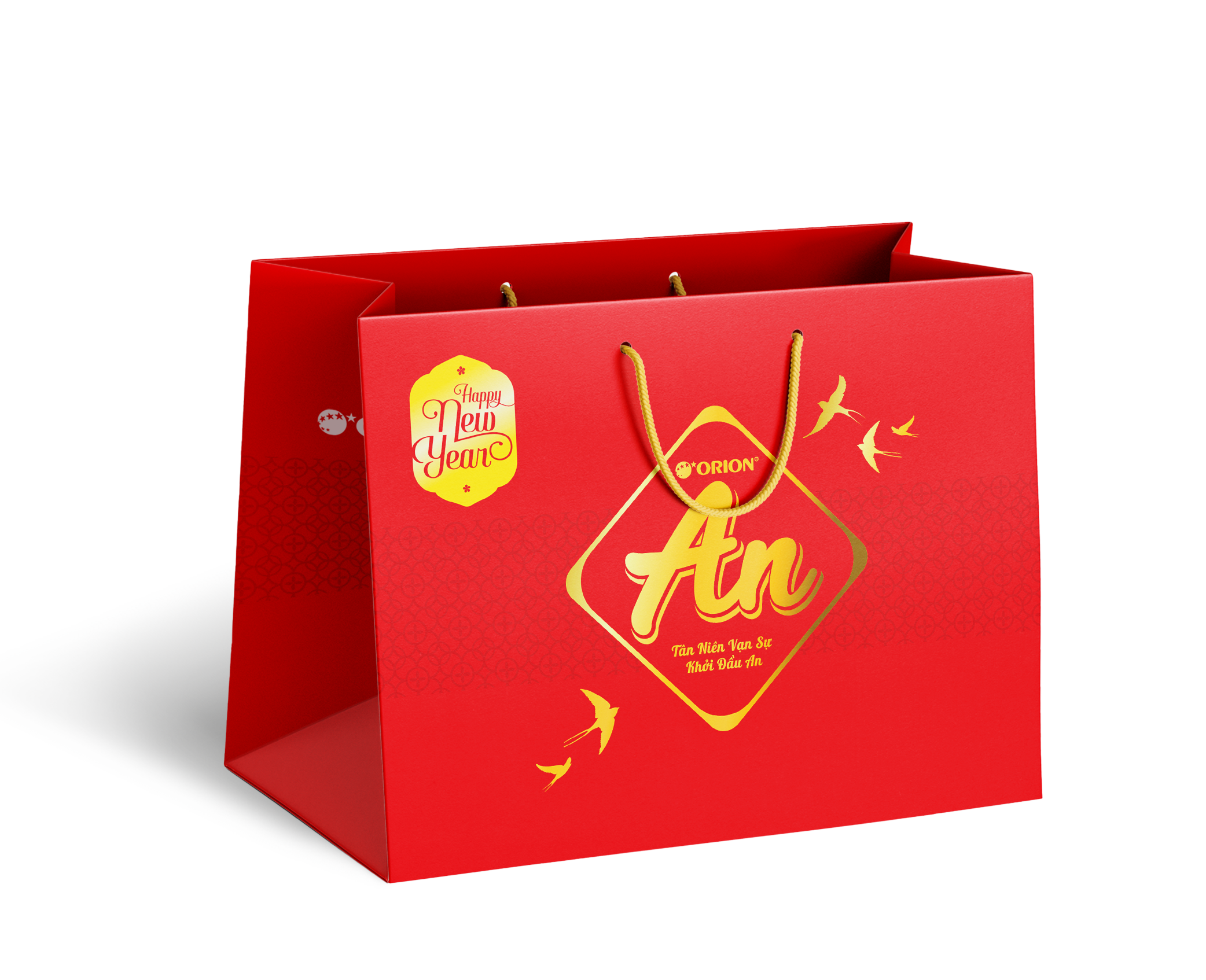 Bộ Quà Tết ORION - AN TÀI LỘC 2 842.4g ( kèm túi giấy )