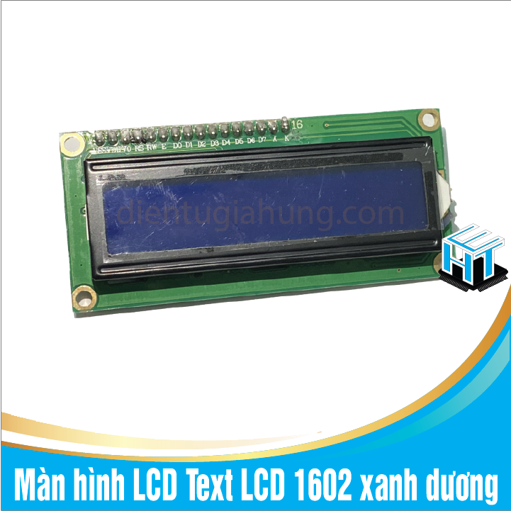 Màn hình LCD Text LCD 1602 xanh dương