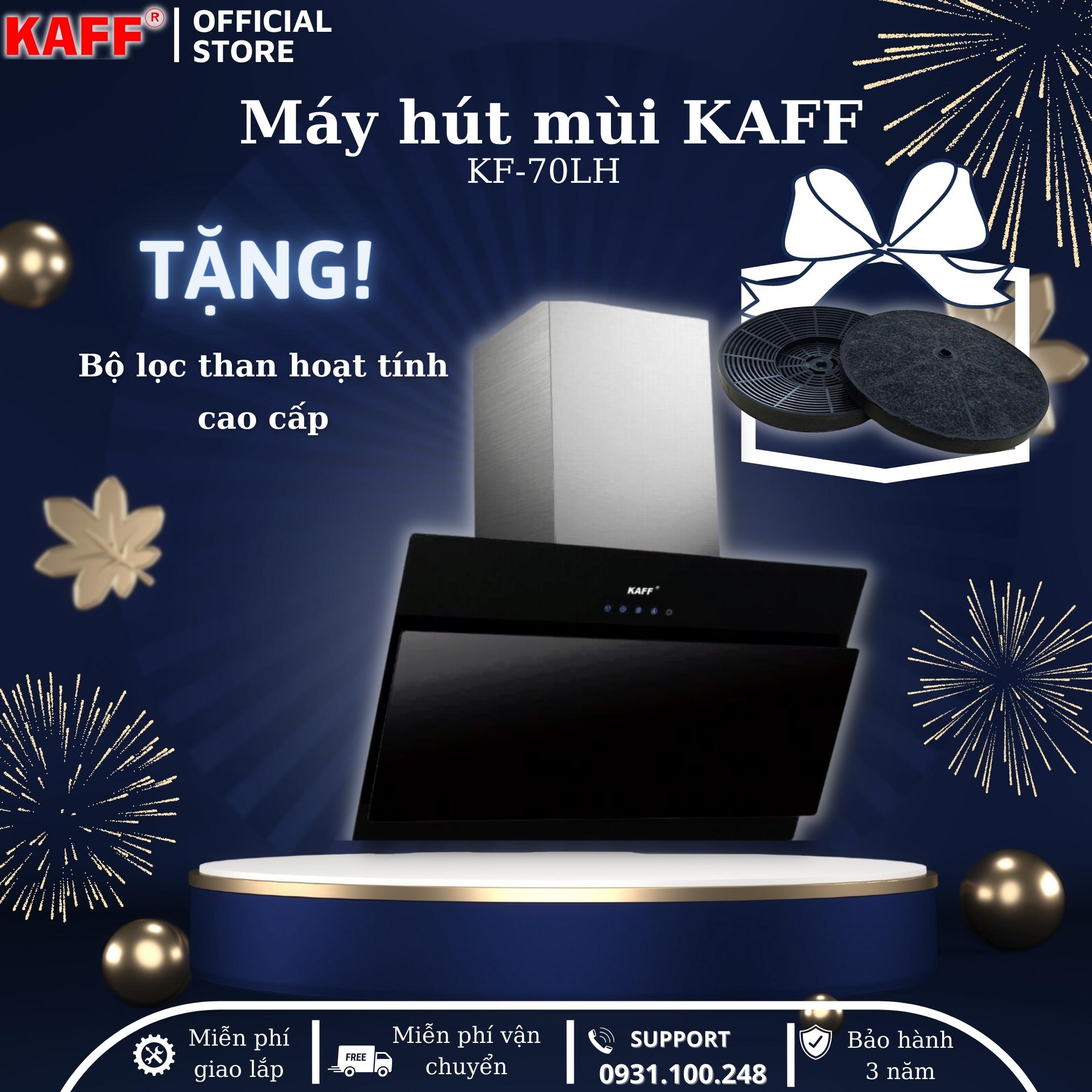 Máy hút mùi kính phẳng dạng TV cảm ứng 700mm KAFF KF-70LH - Hàng Chính Hãng