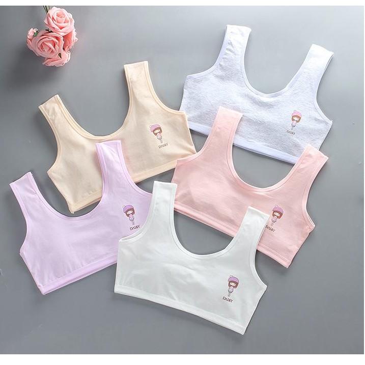 Áo lá học sinh cotton đẹp một lớp chất mát xuất Hàn thích hợp cho bé mới lớn dậy thì cấp 1, cấp 2