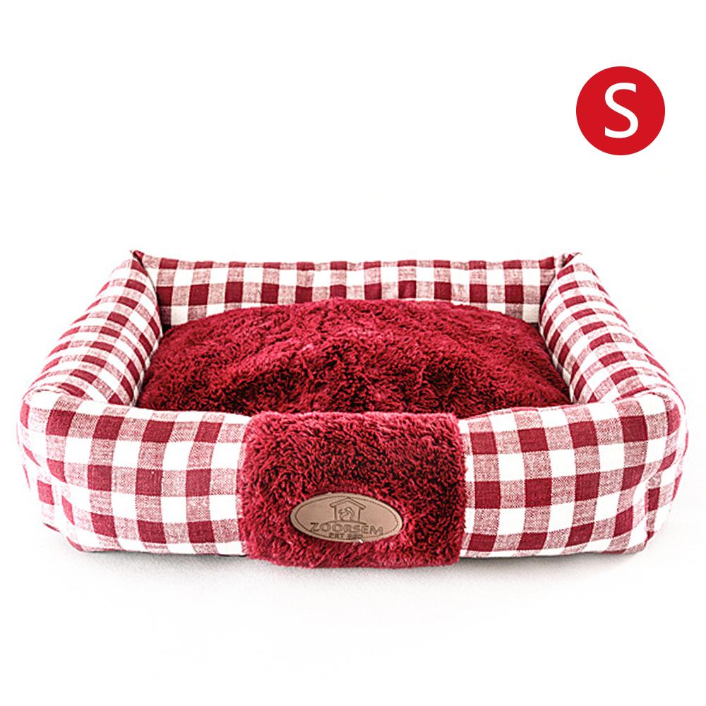 Giường cho thú cưng, chất liệu mềm, hình chữ nhật