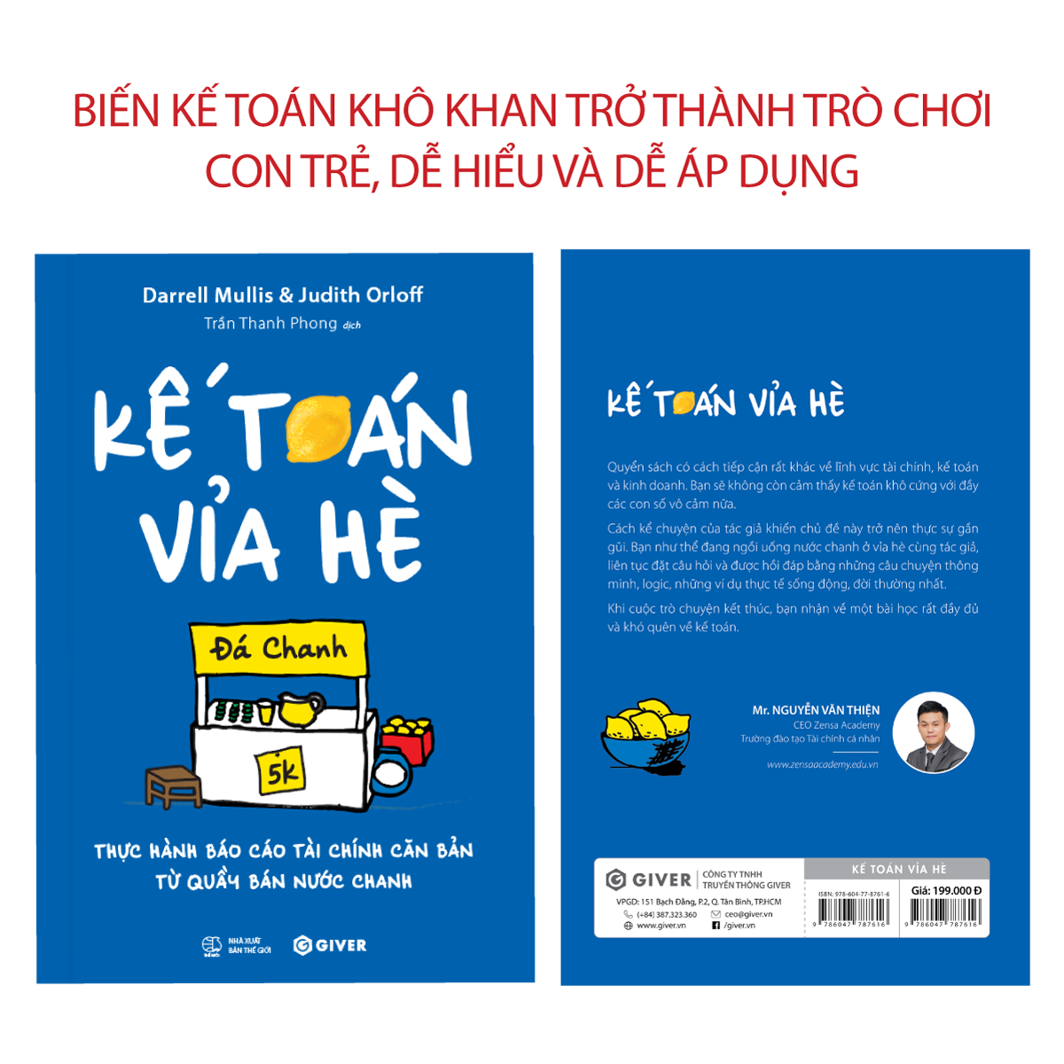 Kế Toán Vỉa Hè - Thực Hành Báo Cáo Tài Chính Căn Bản Từ Quầy Bán Nước Chanh - Top Sách Kinh Tế Tài Chính 2025