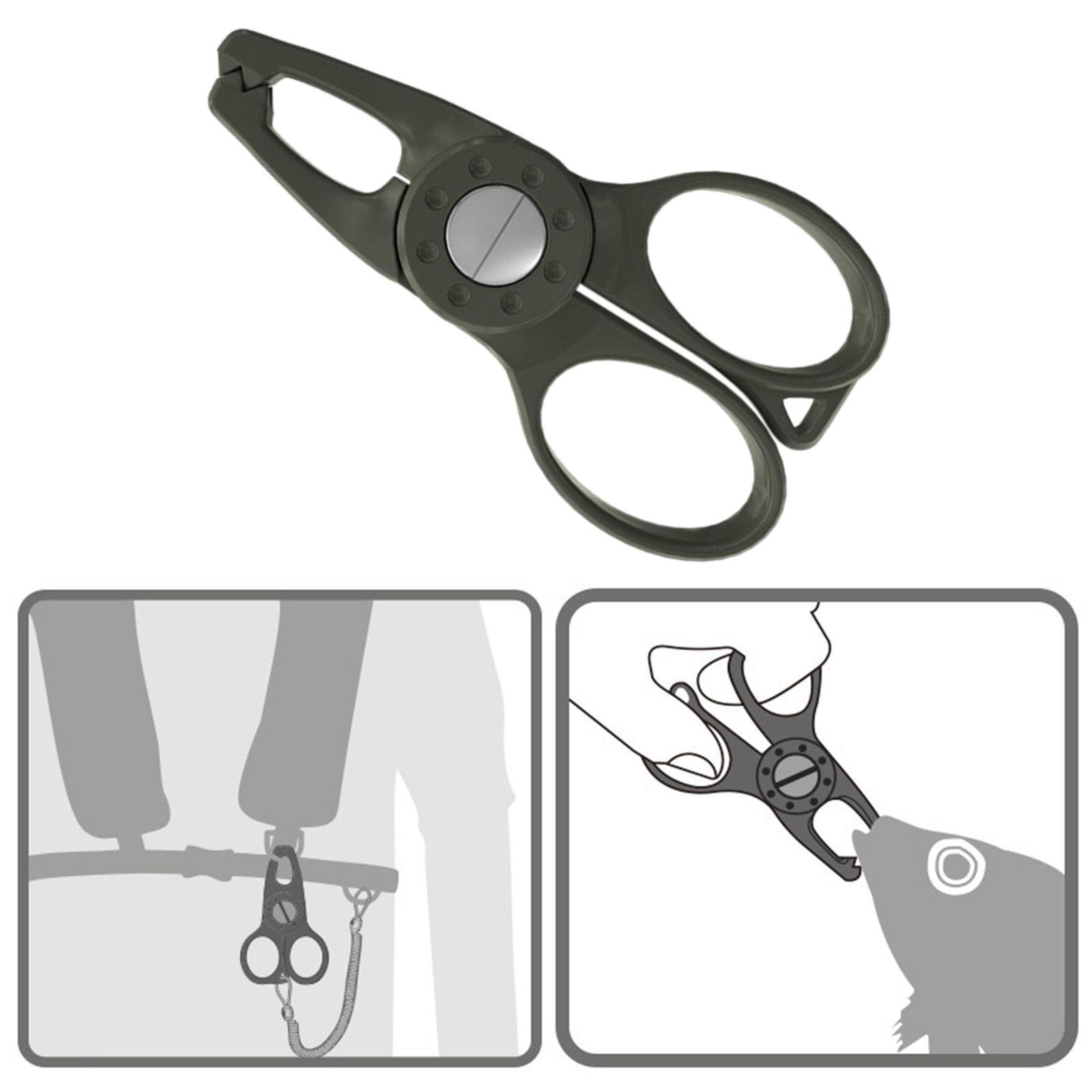 Fish Gripper Multipurpose Portable Fishing Pliers Fish Grabber Fishing Tool