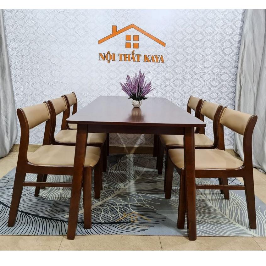 Bộ bàn 6 ghế Benla 1m6