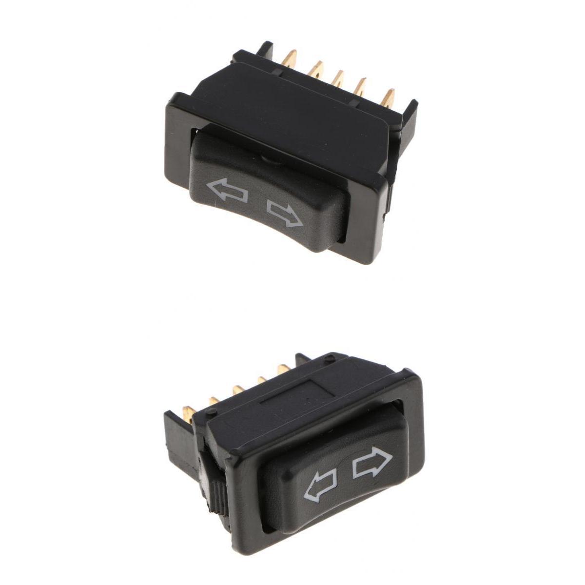 5  Dual Rows Electric  Window Switch Button Universal 12V/24V