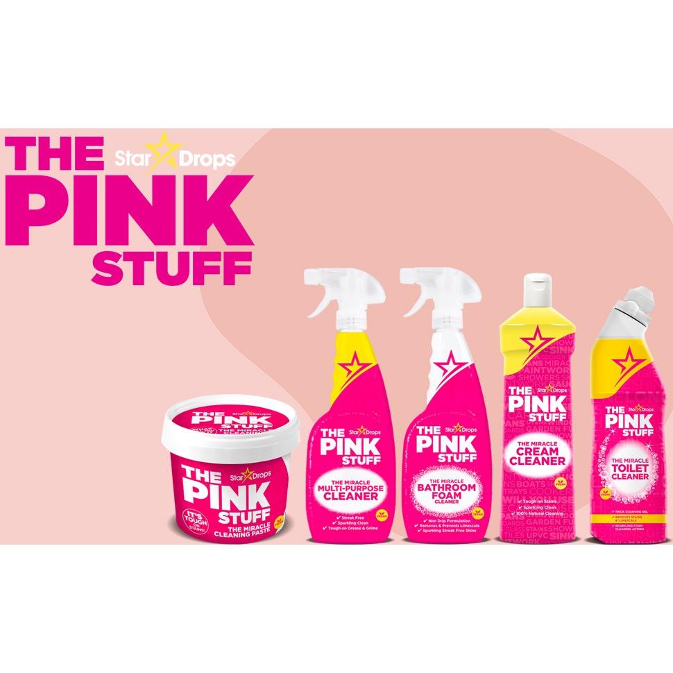 CHAI XỊT VỆ SINH ĐA DỤNG Stardrops - The Pink Stuff - The Miracle Multi-Purpose Spray, VEGAN - AN TOÀN MÔI TRƯỜNG, 750ml