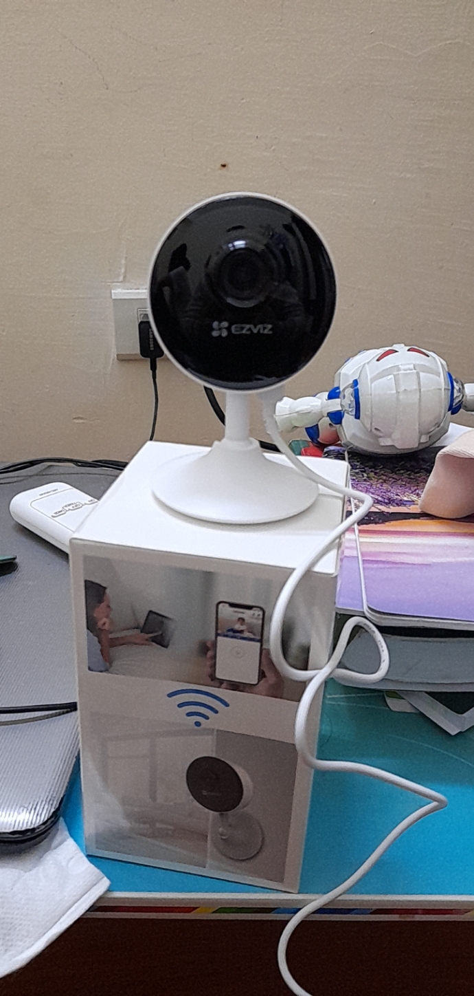 Camera Wifi Ezviz C1C-B đàm thoại 02 chiều, phát hiện chuyển động , hồng ngoại thông minh, Hình ảnh full HD - Hàng Chính Hãng