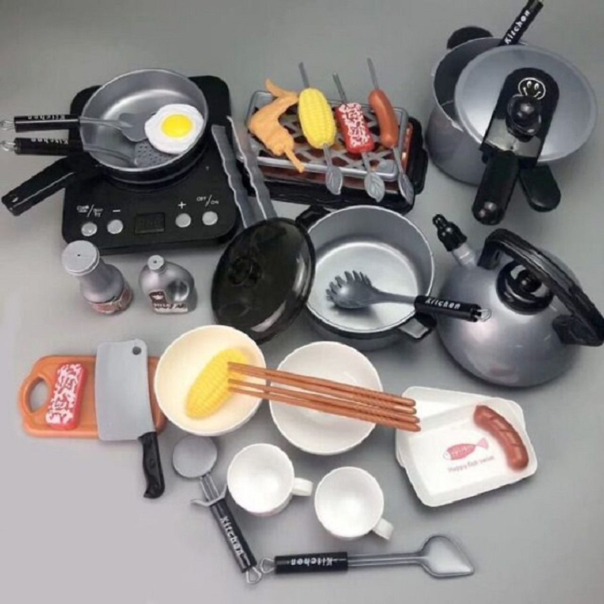 Bộ đồ chơi mô hình nấu ăn 36 món cho bé