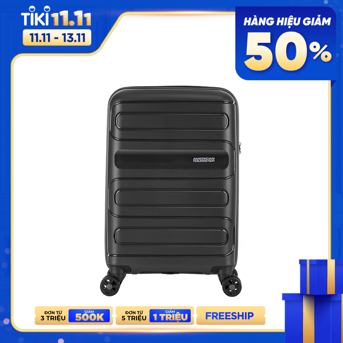 Vali kéo nhựa American Tourister SUNSIDE