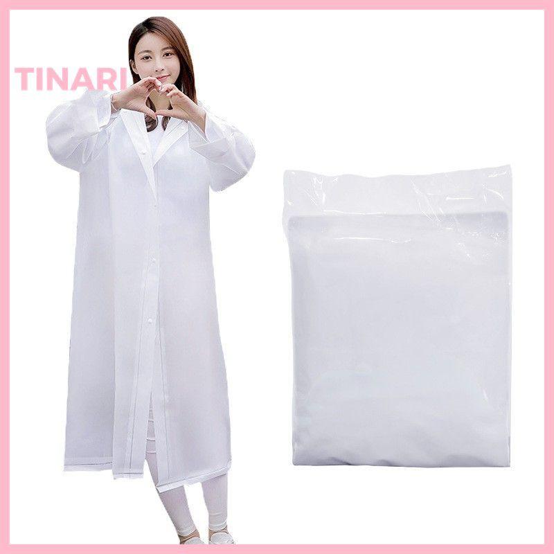 Áo Mưa Trong Suốt Chống Thấm Phong Cách Hàn Quốc - Tay Không Chun