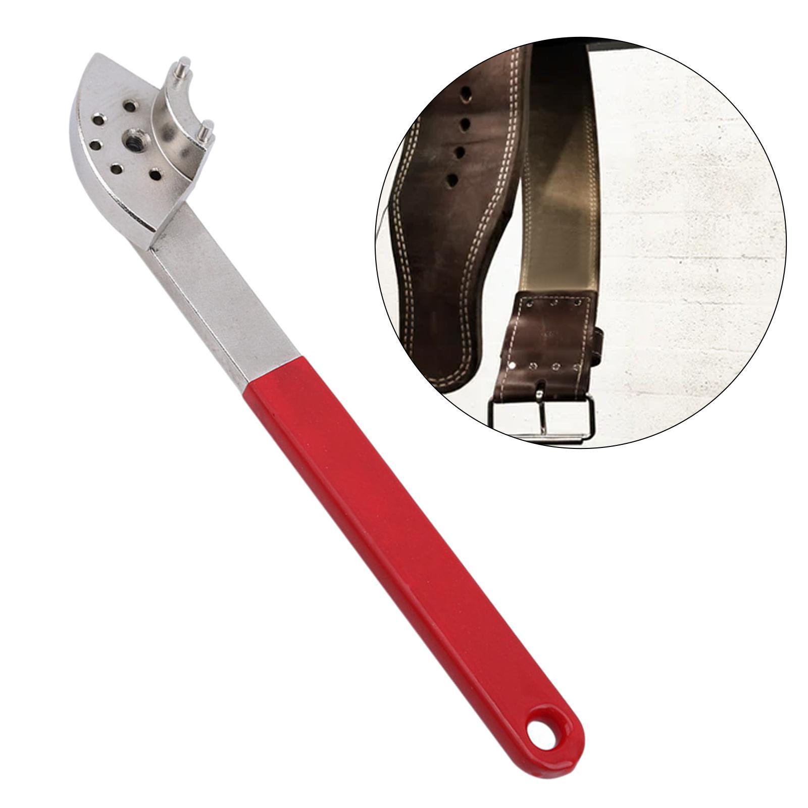 Car Timing Belt Tension Pulley Wrench Tool Easy to Use Tensioning Red