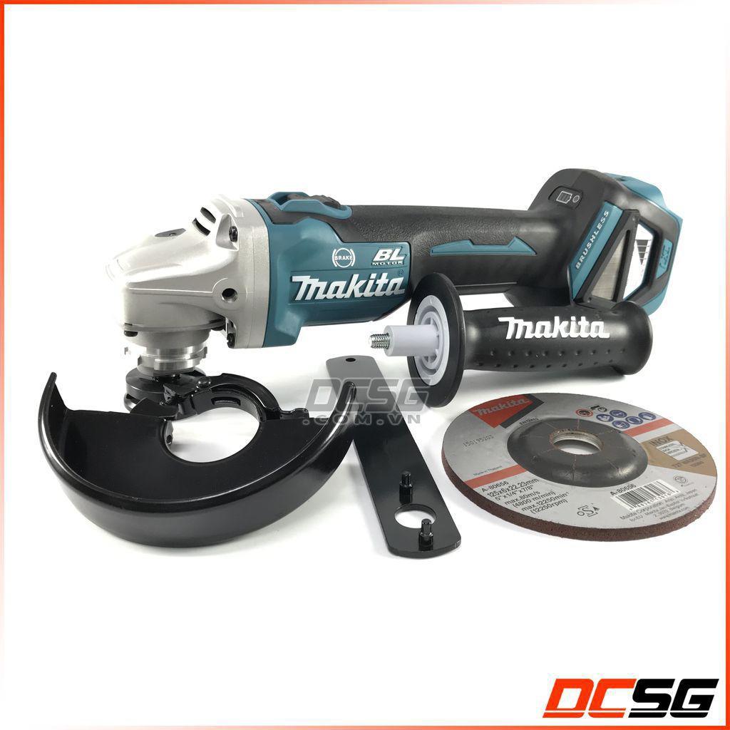 Máy mài góc 125mm dùng pin 18V Makita DGA514Z