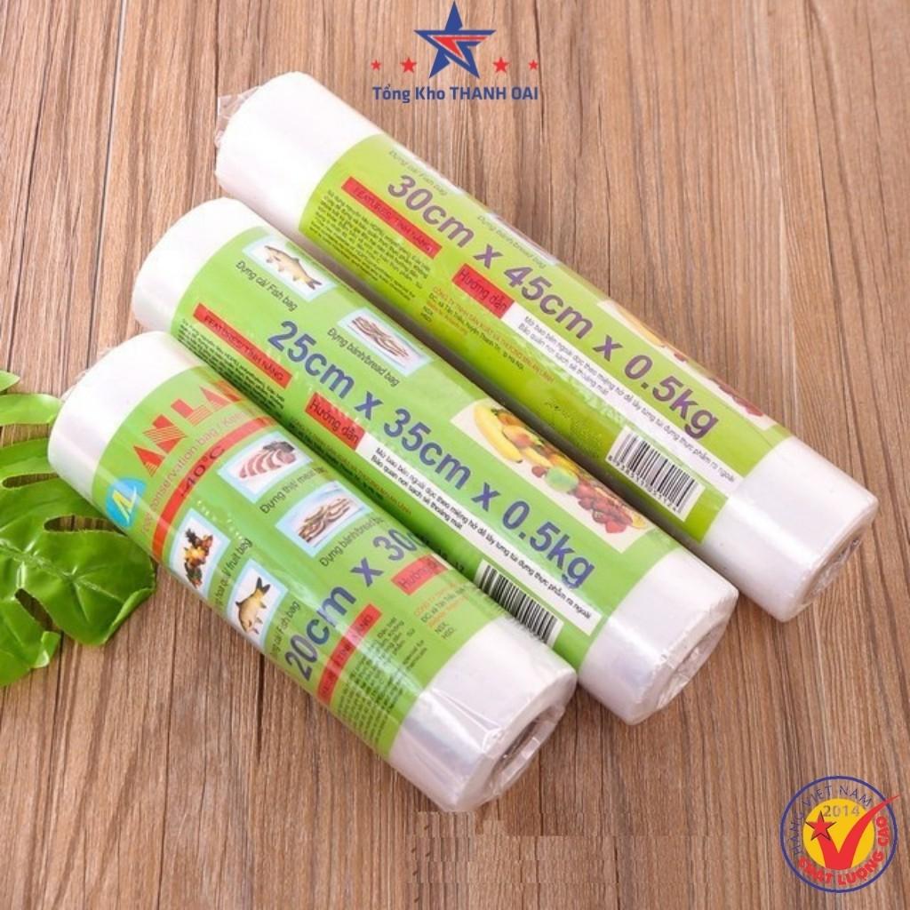 Túi đựng thực phẩm tự hủy sinh học trong suốt bảo quản thực phẩm sạch sẽ an toàn