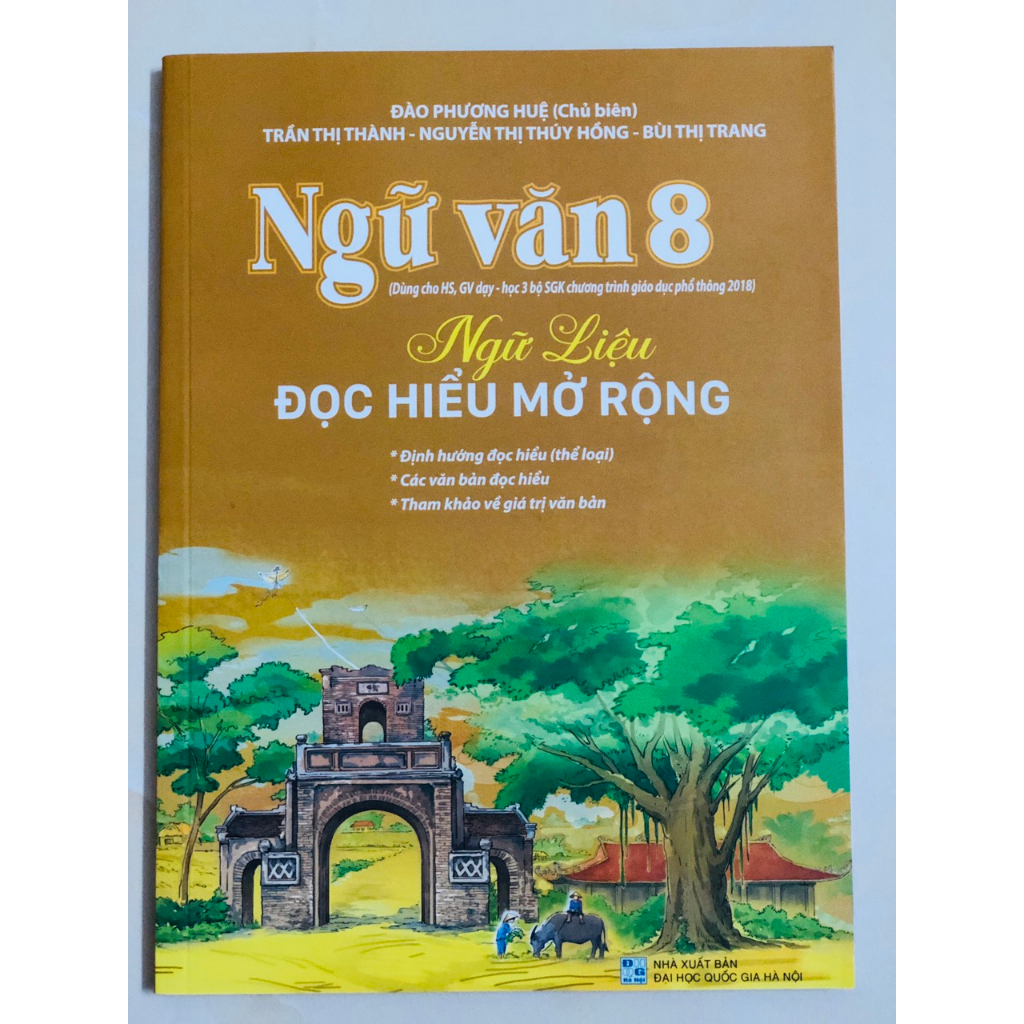 Sách - Combo 2 cuốn sách Ngữ Văn 8 - Ngữ liệu đọc hiểu mở rộng + Phương pháp đọc hiểu và viết