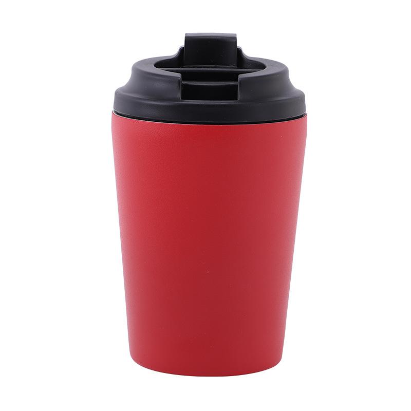 Đảm Bảo Chất Lượng Mới Di Động Tay Treo Tai Cốc Cà Phê 2 Lớp Inox Cách Nhiệt Ô Tô Văn Phòng Cốc Nước