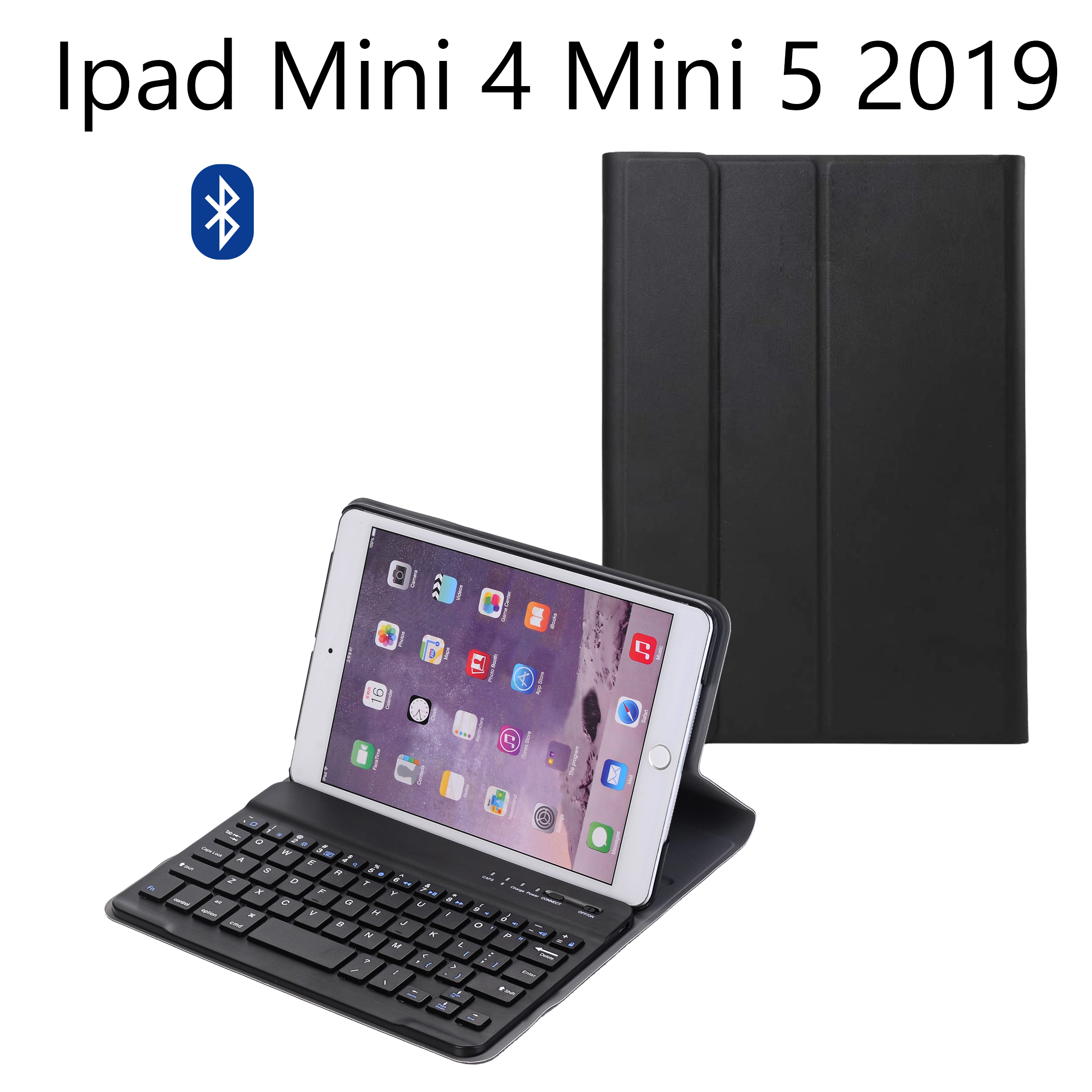 Bao Da Kèm Bàn Phím Dành Cho Ipad Mini 4 Mini 5 2019 Bluetooth