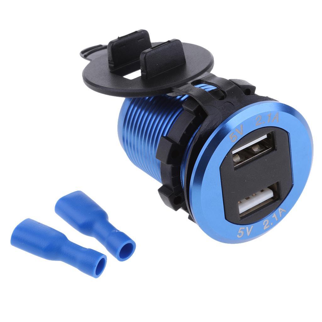 Universal Portable Fast Dual USB Car Charger for Mobile Phone New