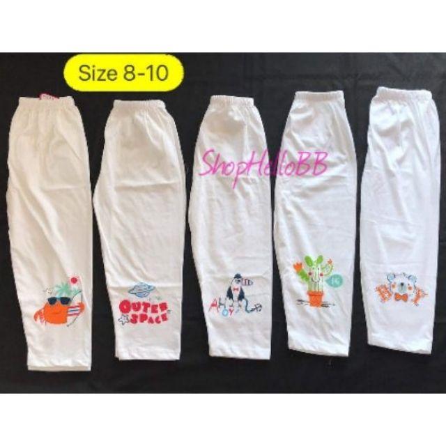 Đủ Size 1-10 bé trai/bé gái 6-35kg QUẦN DÀI IN Hello BB hình in ngẫu nhiên | Hellobb - Kiddy and Mommy