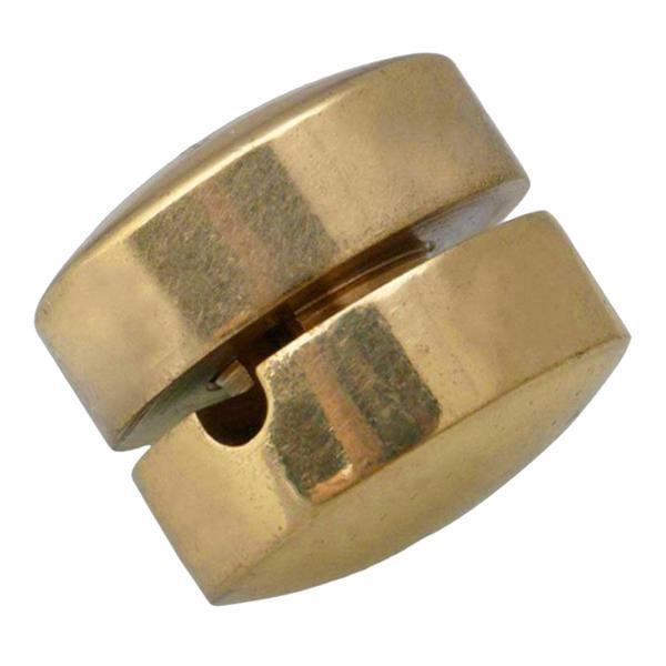 2x 1pc Cello Wolf Tone  Mute Instrument Suppressor Tube Eliminate, Golden, Brass