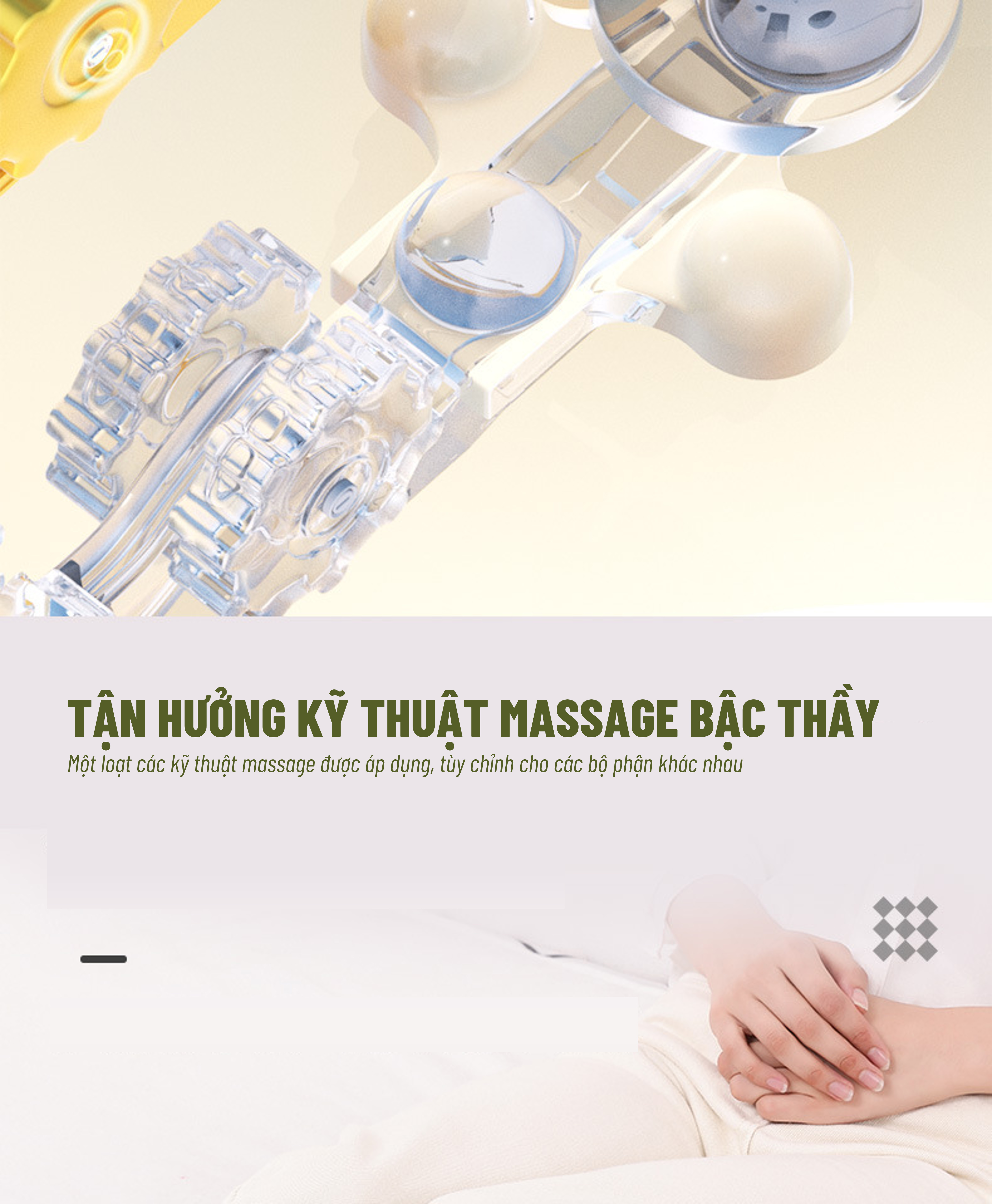 Gối Massage Hồng Ngoại đèn led 7 màu MODEL 2021 - Giúp Mát Xa Vai, Cổ, Gáy, Cột Sống Lưng Đa Năng Kết Hợp Với Chế Độ Rung Và Nhiệt - Chất Liệu vải nỉ cao cấp