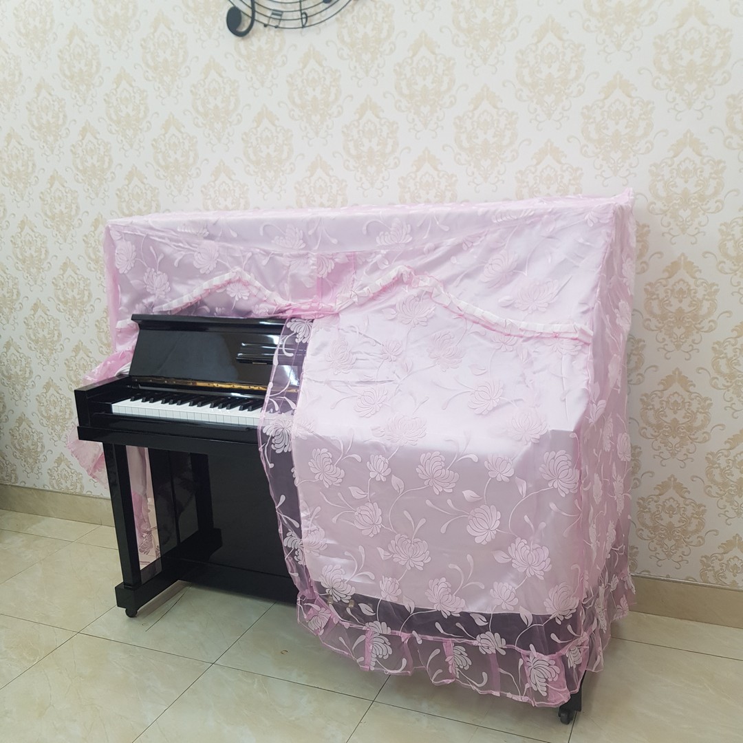 Khăn phủ đàn Piano phủ nguyên cây đàn